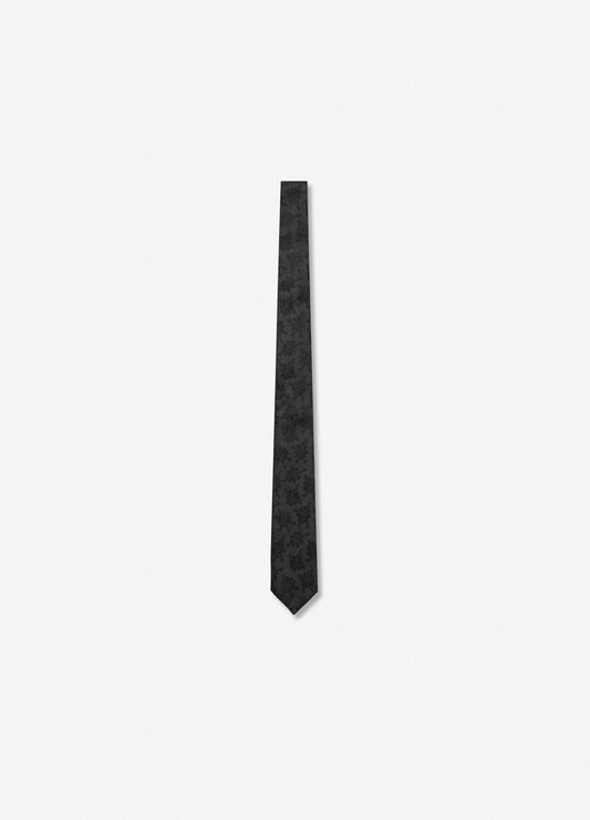Floral Jacquard Tie Green Combo