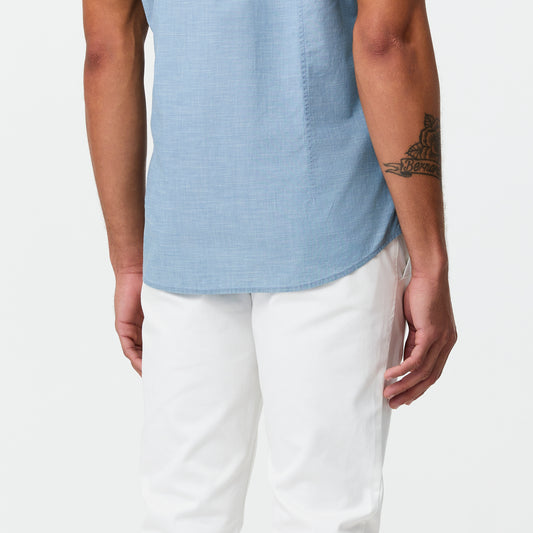 Slim Fit Cotton Stretch Chinos White
