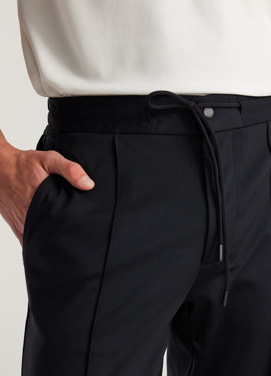 Performance Pintucked Pants Black