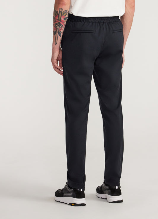Performance Pintucked Pants Black