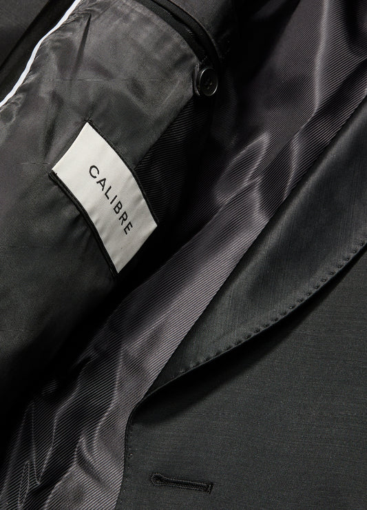 Shawl Collar Tuxedo Jacket Black