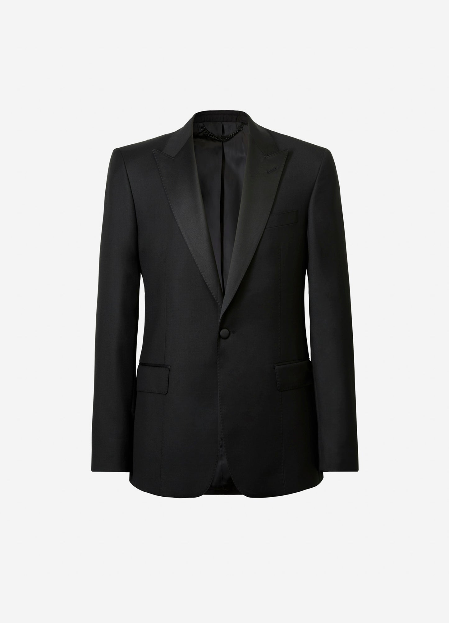 Modern Tuxedo Jacket Black