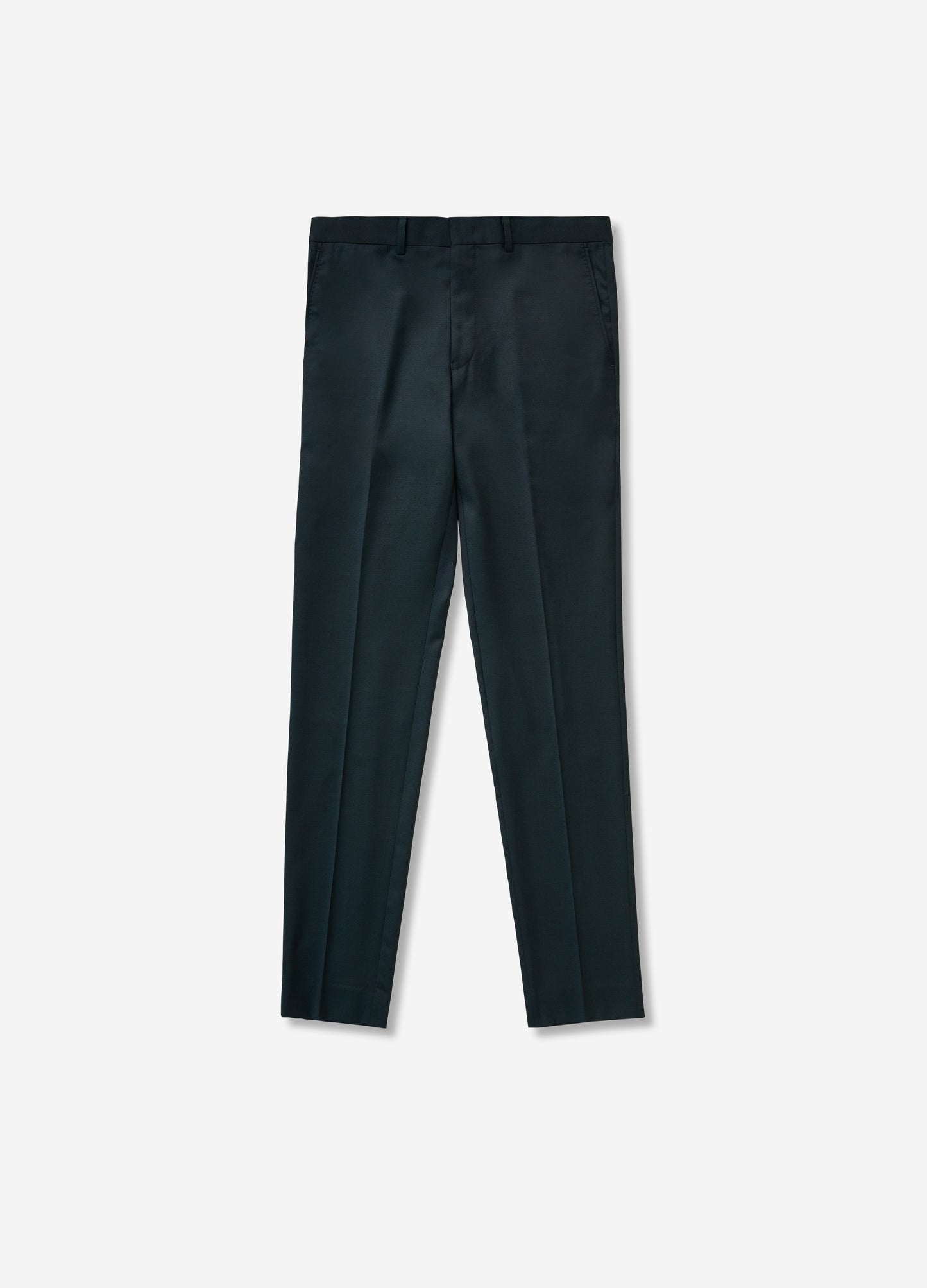 Tonal Twill Suit Pant Dark Green