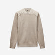 Mock Neck Merino Sweater Oatmeal