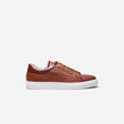 Woven Concealed Sneaker Terracotta