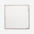Silk Border Pocket Square Burgundy Combo